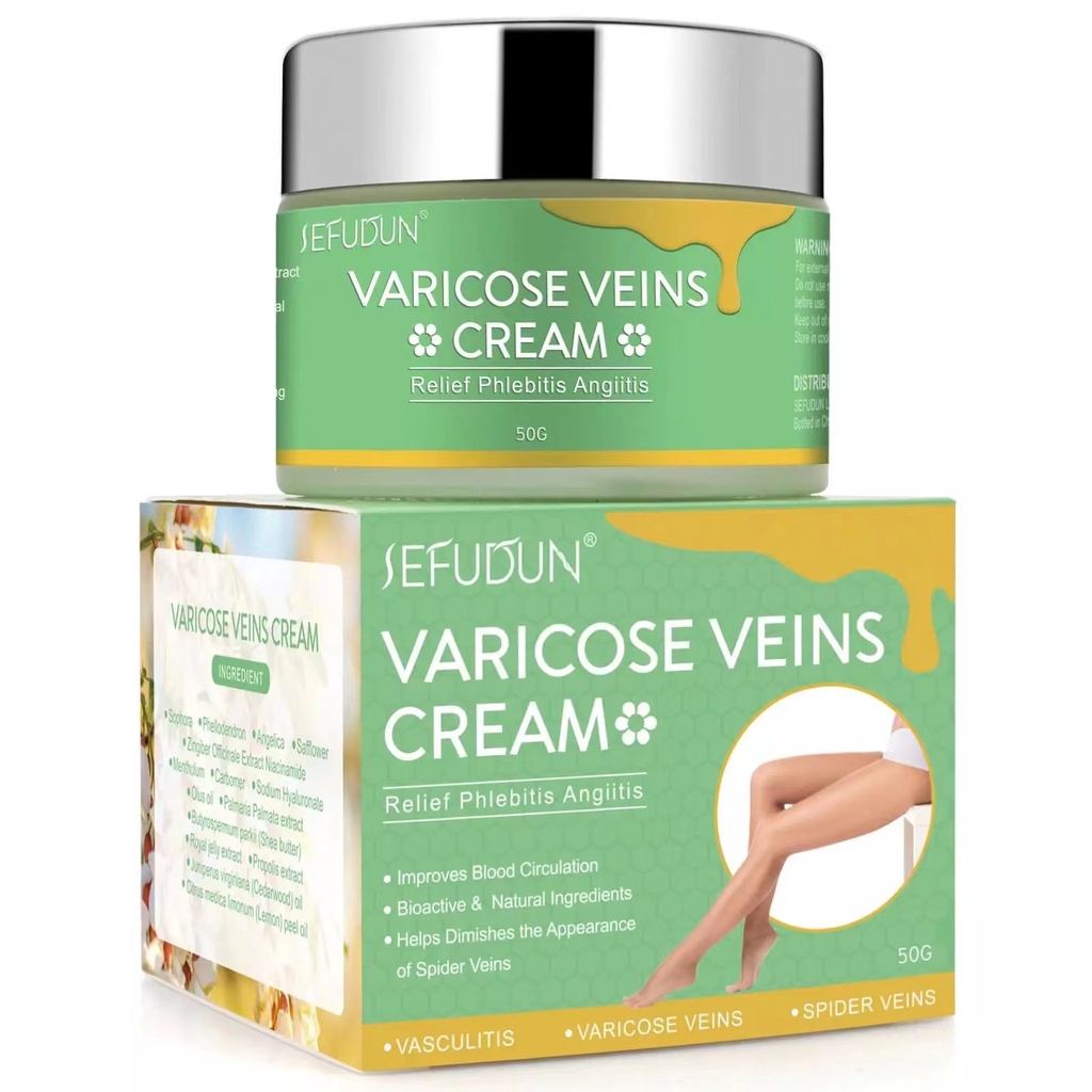 SEFUDUN Varicose Vein Treatment Cream Spider Vein Pain Varicosity ...