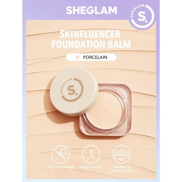 SHEGLAM Skinfluencer Full Coverage Foundation Balm available in 30