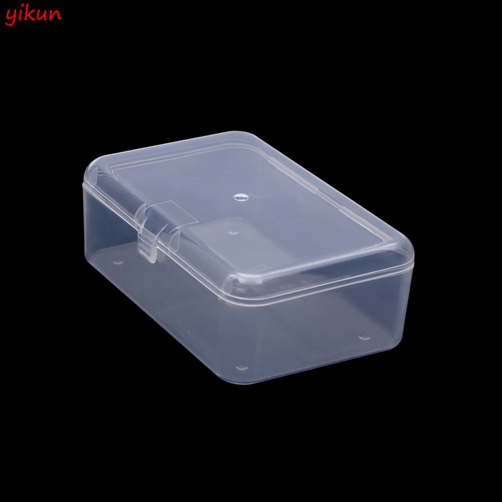 large clear plastic storage boxes