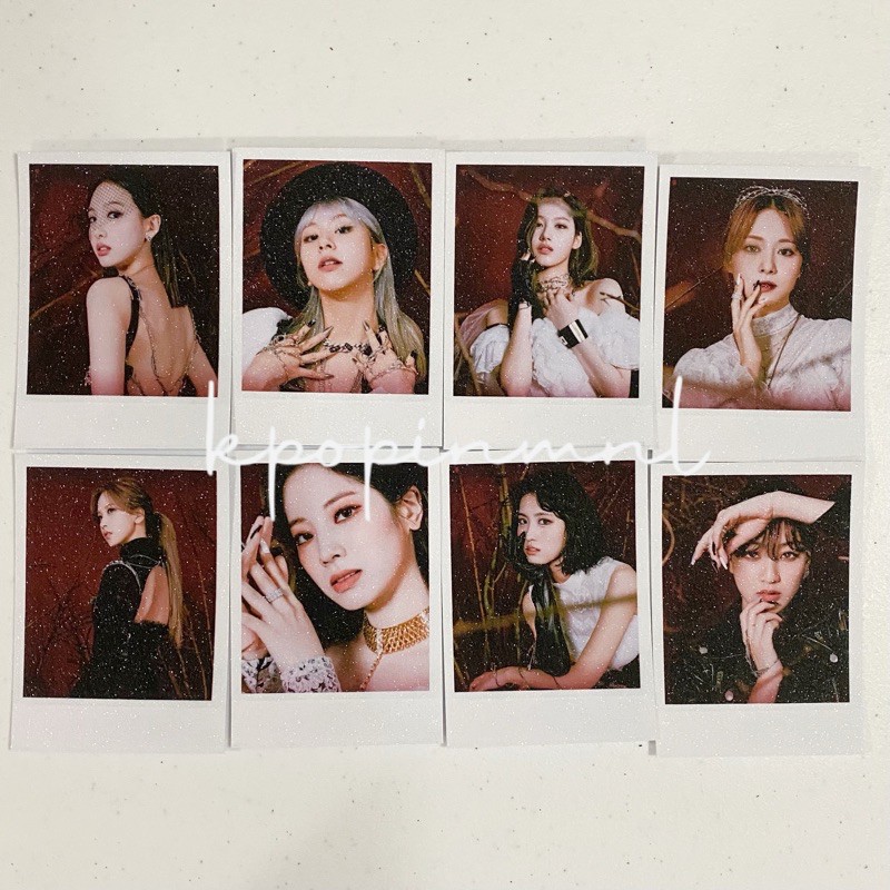 Twice Cry For Me Photocard Set Shopee Philippines