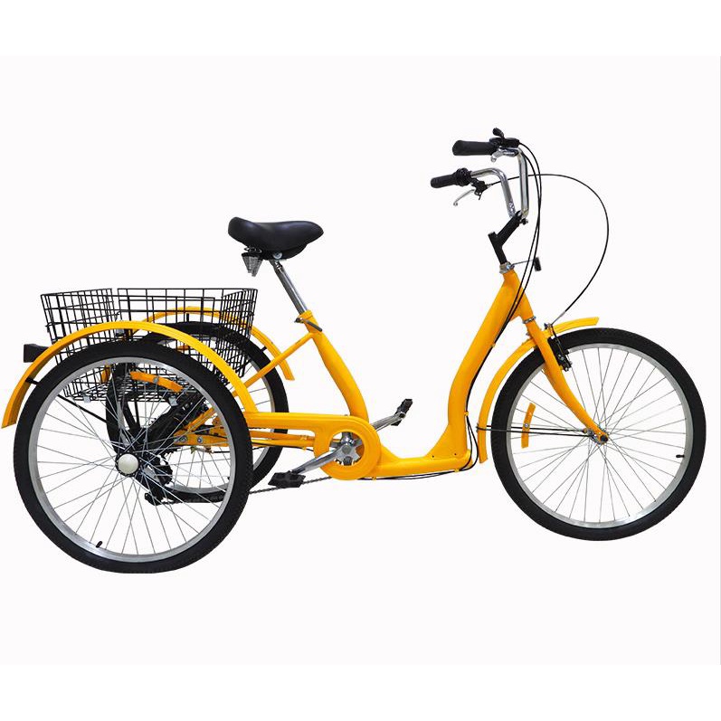 Human Tricycle Elderly Pedal Tri-Wheel Bike Bicycle in Stock UIOL ...