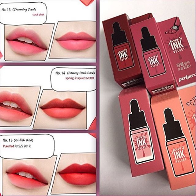 Peripera Airy Ink Velvet Lip Tint Shopee Philippines