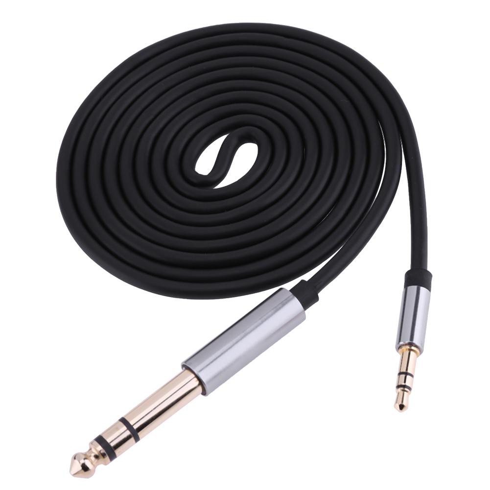 3.5mm Male to 6.35mm Male TRS Stereo Audio AUX Adapter Connector Jack Cable ch Shopee Philippines