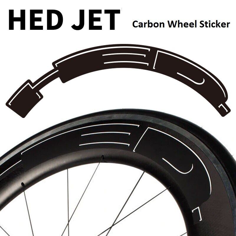Carbon Wheel Sticker For HED JET4 JET6 JET9 Road Bike Bicycle Cycling