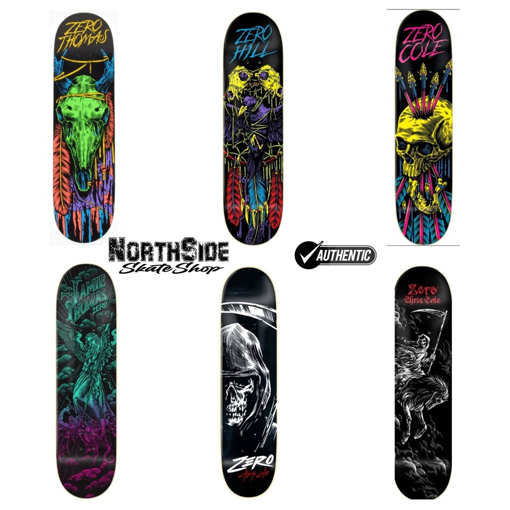 Zero Skateboard Deck Pro free blank griptape (AUTHENTIC) | Shopee ...