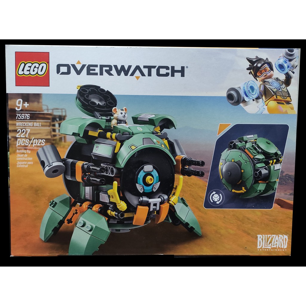 lego overwatch wrecking ball 75976