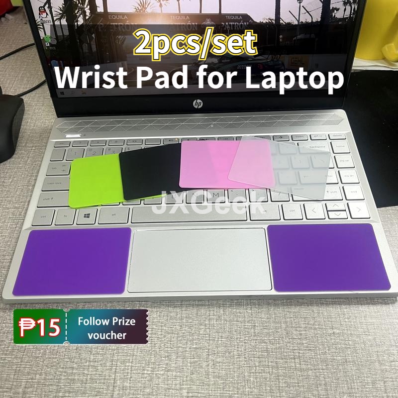 2pcs/set Wrist Pad for Laptop Wrist Protector Mat on Keyboard Silicone