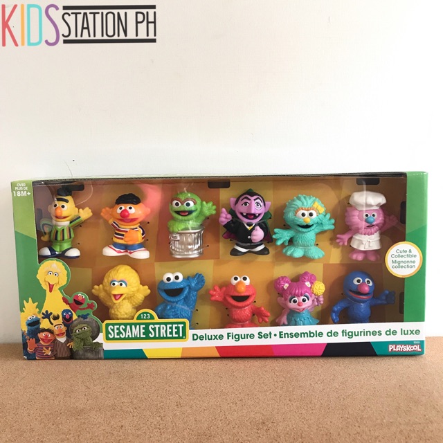 sesame street figurines set