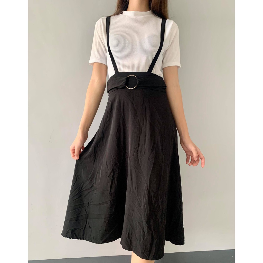 black jumper skirt