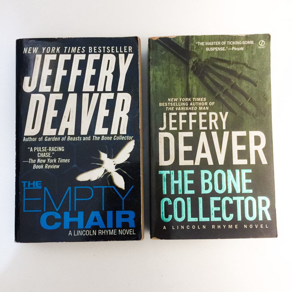 Jeffery Deaver Books The Empty Chair The Bone Collector Mystery