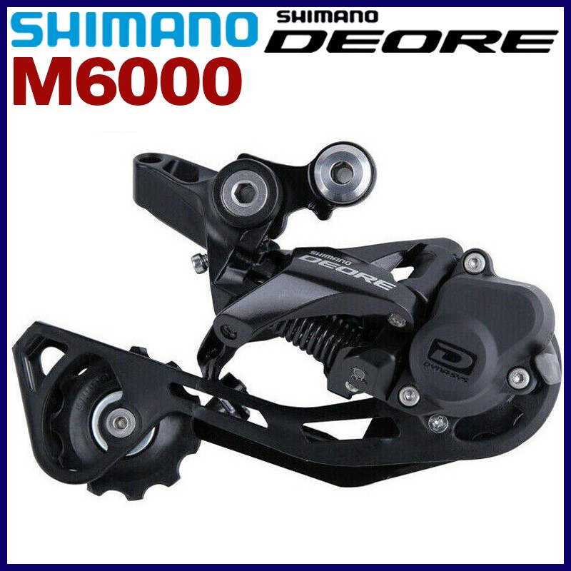 SHIMANO DEORE M6000 10 Speed Rear Derailleurs SGS Shadow Mountain Bike