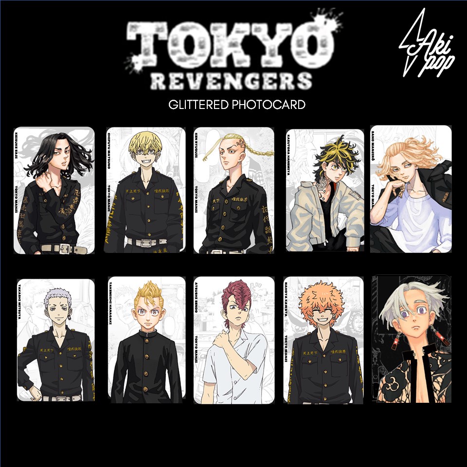 TOKYO REVENGERS Photocard Tokyo Manji | Shopee Philippines