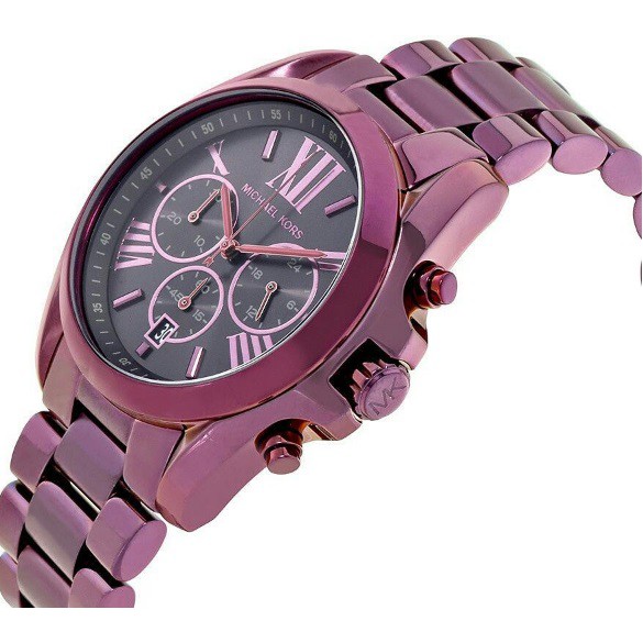 michael kors bradshaw smartwatch plum