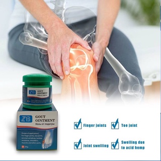 20G Gout Ointment Cream Finger Toe Bone Spur Gout Cause Joint Knee Pain PainKiller Treatment Health #4