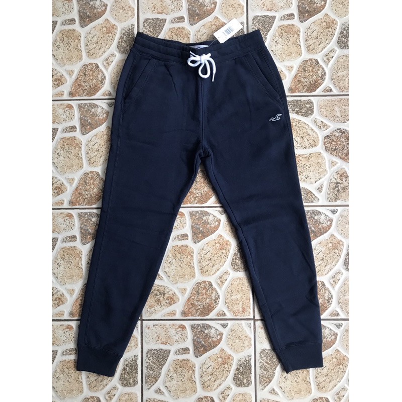 hollister skinny fleece jogger pants