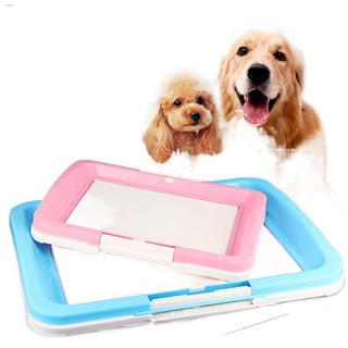 . Rongsha dog urine pad holder flat dog toilet corgi small dog bedpan urinal training guide pet cat