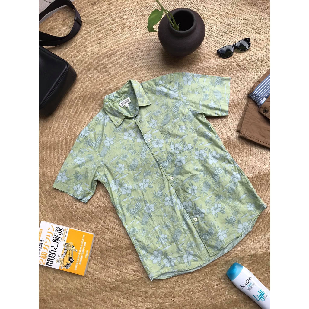 AUTHENTIC UNIQLO Aloha Shirts Imported FROM JAPAN | Shopee Philippines