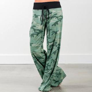 women's plus size camo joggers