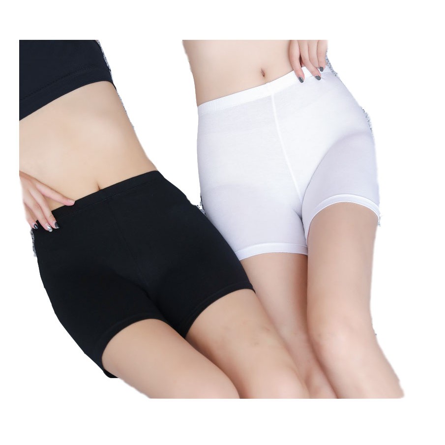 cotton cycling shorts ladies