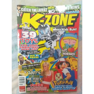 Preloved Kzone Or K Zone Magazine 05 06 07 Shopee Philippines