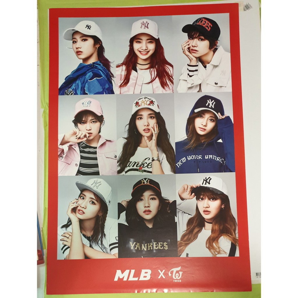 Twice Official Mlb Poster With Poster Tube Shopee Philippines