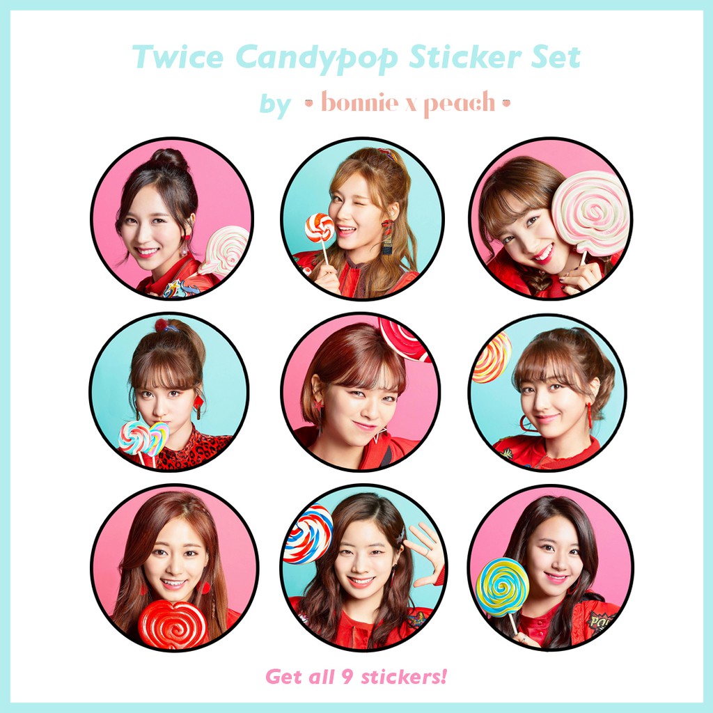 twice candypop sticker set shopee philippines