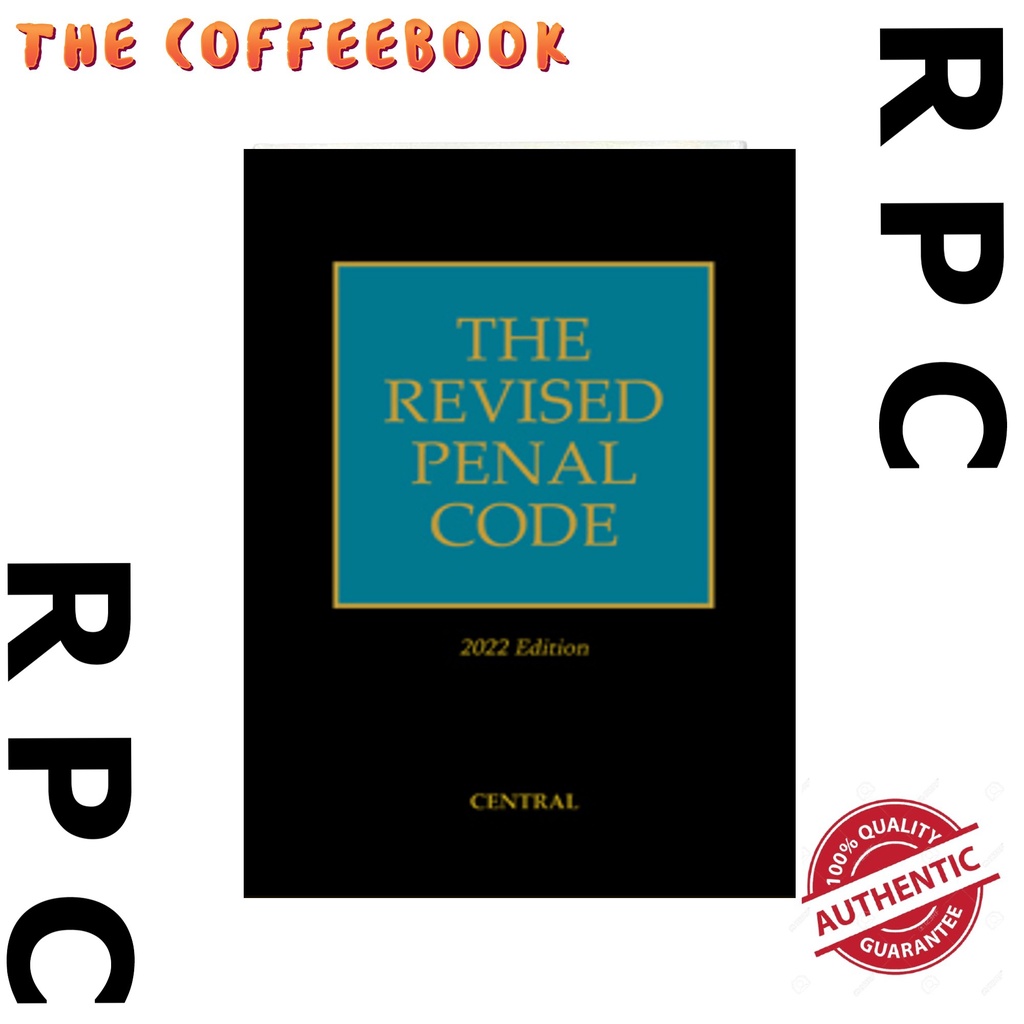 Revised Penal Code Codal ( CENTRAL) 2022 Edition | Shopee Philippines