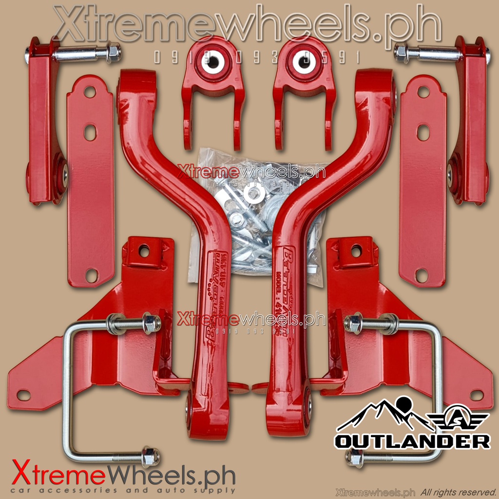 Isuzu Dmax / Mux 2012 2019 OUTLANDER BRAND Thailand Made Front