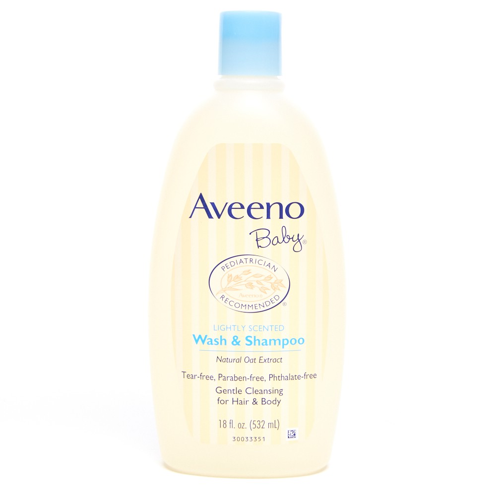 aveeno baby wash and shampoo 18 oz