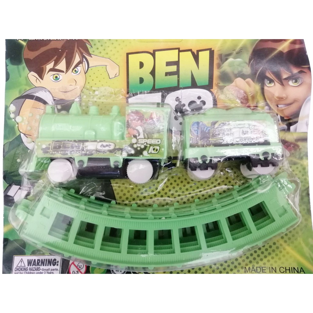 ben 10 toy train set