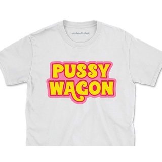 Retro Pussy Wagon Hippie Mens T-Shirts Clothes Men Shirts Top #1