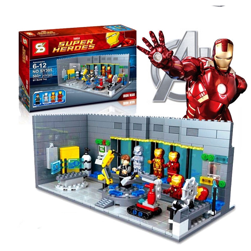 iron man base lego