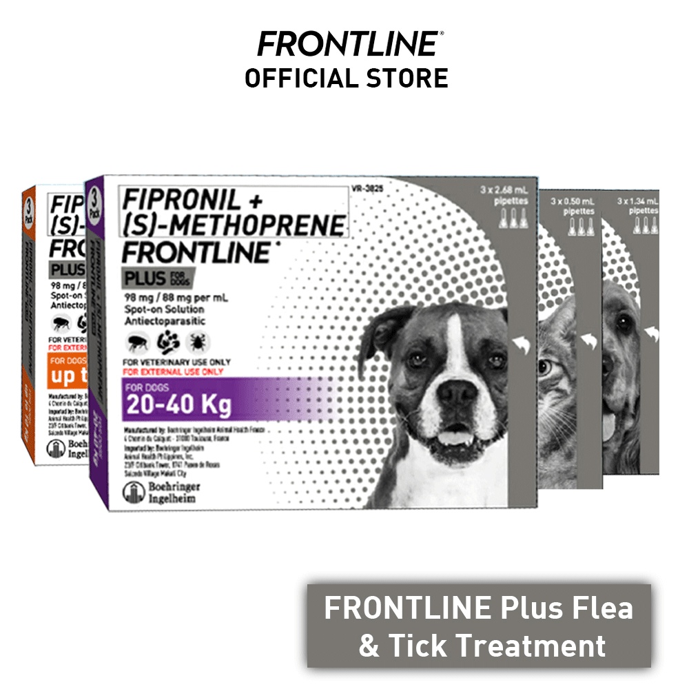 Frontline Plus for Dogs and Cats Shopee Philippines
