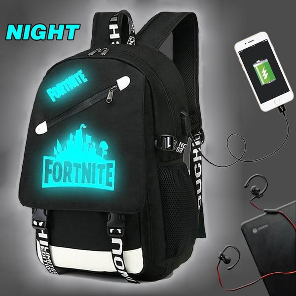 fortnite backpack with usb port