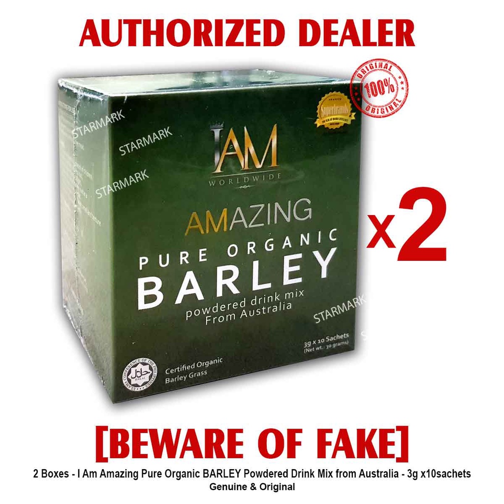 Amazing Barley Amazing Pure Organic Barley Powdered Drink by iAM
