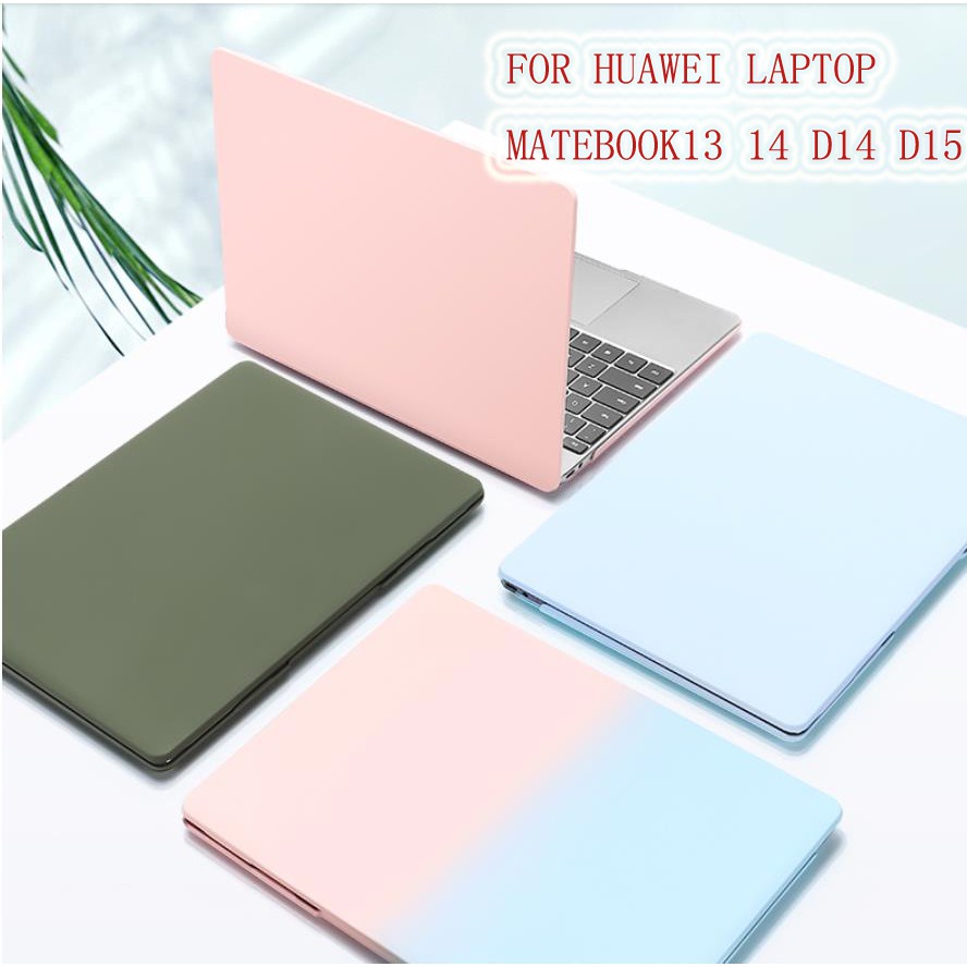 Painted Hard Case for Huawei Matebook 13/14/D14/D15 Matte Clear Hard