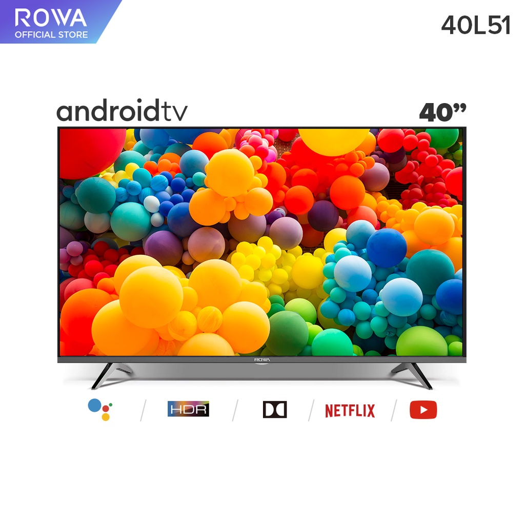 ROWA 32 Inch LED Smart Android TV Google Apps, Netflix, YouTube