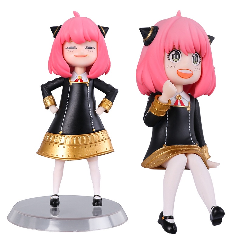 18cm Anime SPY x FAMILY Figure Doll Detachable Head Family Figure ...