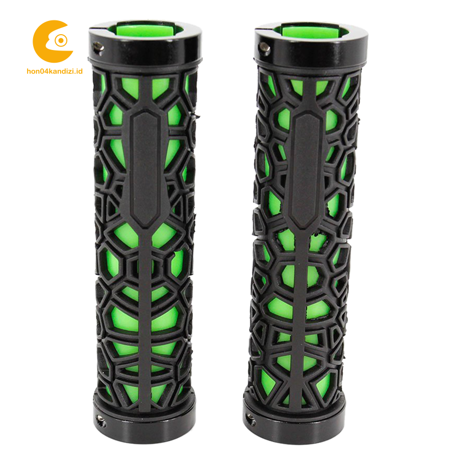 green handlebar grips