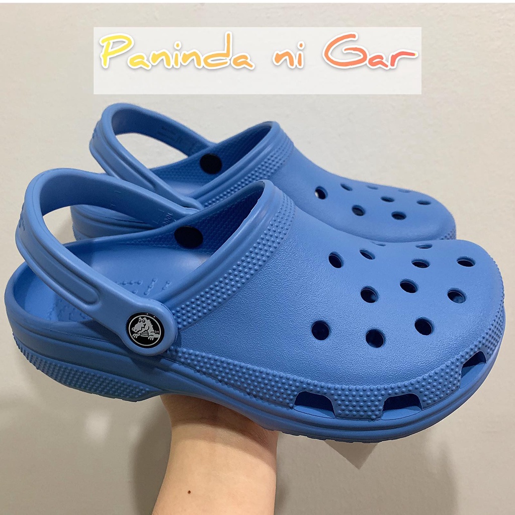 Crocs Classic Clogs Powder Blue Shopee Philippines