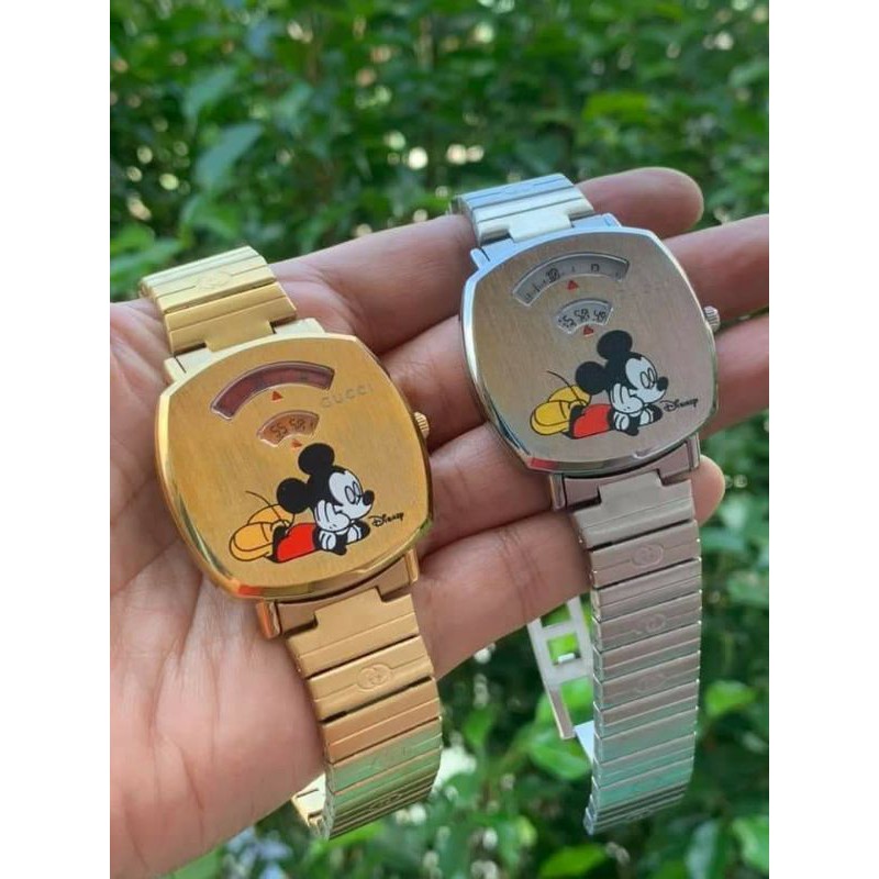GUCCI STAINLESS WATCH MICKEY MOUSE DESIGN (OEM) | Shopee Philippines