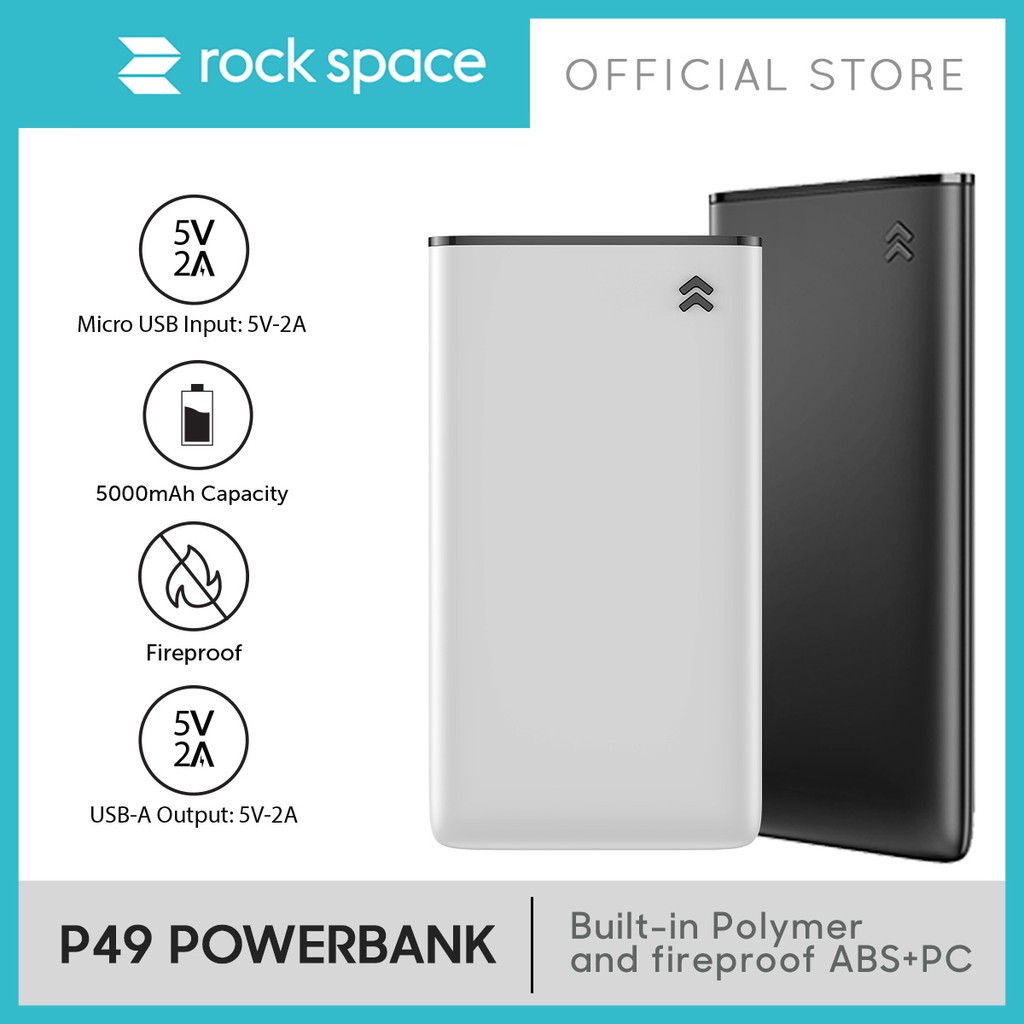 Rock Space Power Bank 10 000 Mah Amazon In Electronics