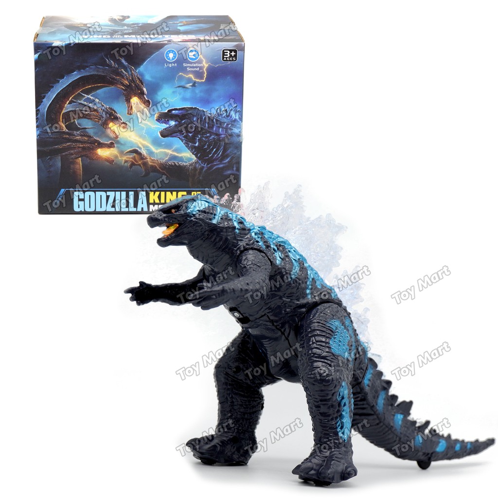 Godzilla Walking Figure with 3D Light 