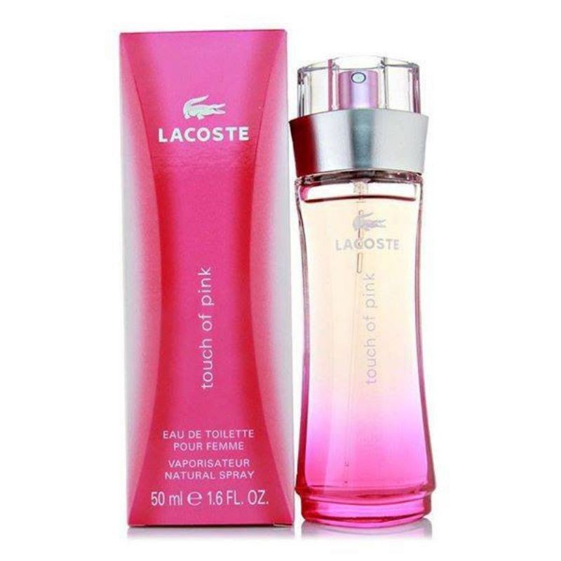 Lao Psykologisk Appel til at være attraktiv Lacoste touch of pink perfume for women | Shopee Philippines