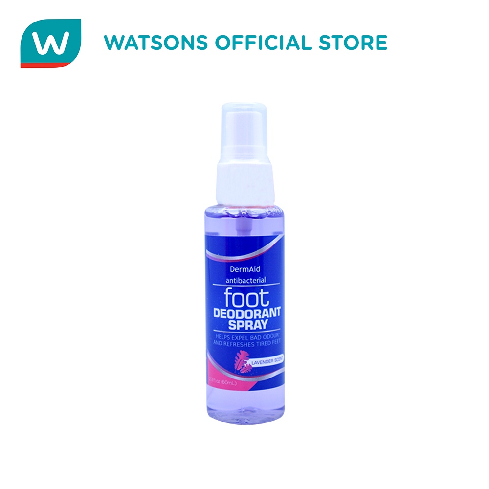 DERMAID Lavender Foot Deodorant Spray 60ml Shopee Philippines