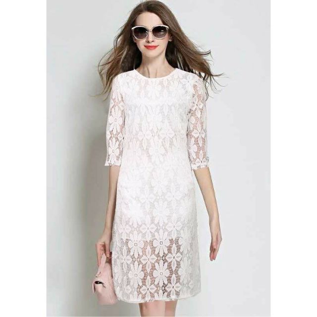 elegant lace dress