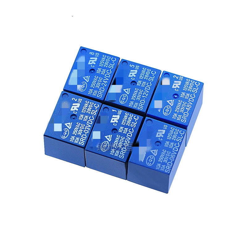 5pcs SRD-05VDC-SL-C SRD-12VDC-SL-C SRD-24VDC-SL-C SRD-03V 05V 06 09V ...