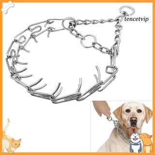 【Vip】Adjustable Alloy Prong Large Dog Pet Training Stimulate Chain Choke Collar