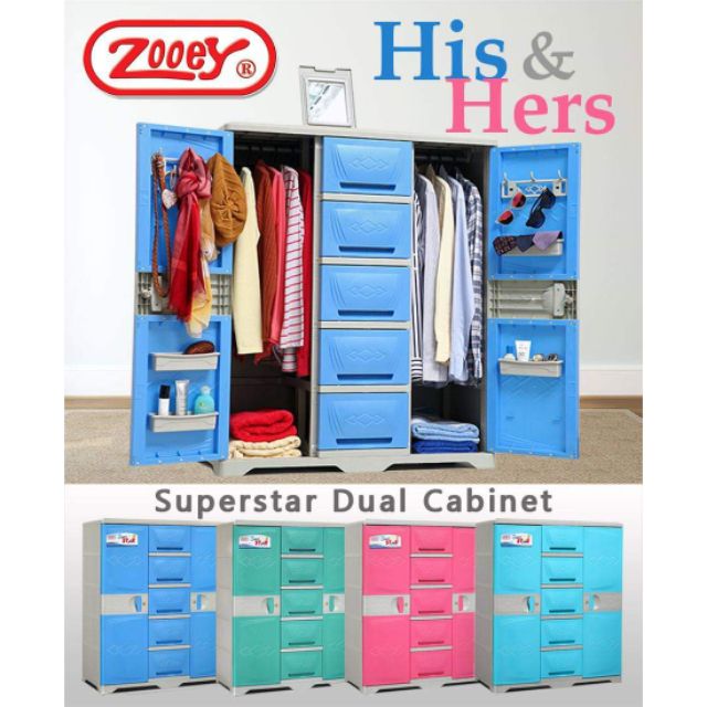 Zooey Super Dual Cabinet Shopee Philippines