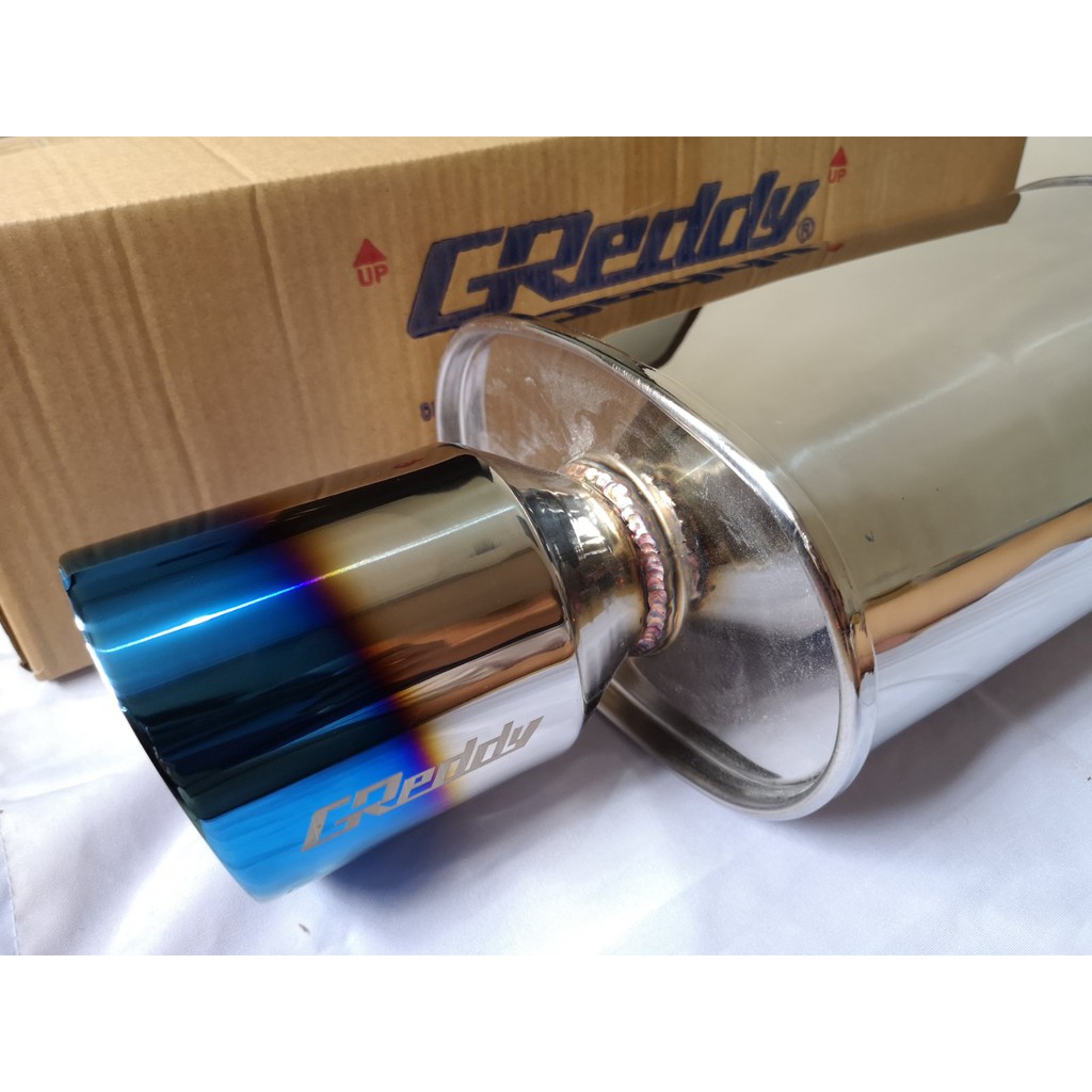 GReddy Chambered Muffler Stainless Steel Shopee Philippines